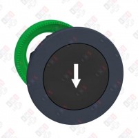 ZB5FA335 ГОЛОВКА ДЛЯ КНОПКИ 22ММ С ВОЗВРАТОМ, ЧЕР, ЗАПОДЛИЦО, ПЛАСТИК, МАРКИРОВКА СТРЕЛКА