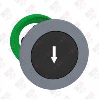 ZB5FA335C0 ГОЛОВКА ДЛЯ КНОПКИ 22ММ С ВОЗВРАТОМ, ЧЕР, ЗАПОД, ПЛАСТИК, МАРКИРОВКА СТРЕЛКА C0