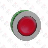 ZB5FH043C0 ГОЛОВКА КНОПКИ 22ММ КРАСНАЯ, С ПОДСВЕТКОЙ, ЗАДЕРЖКОЙ, ЗАПОДЛИЦО, ПЛАСТИК C0