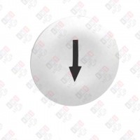 ZBA7134 КОЛПАЧОК ДЛЯ ДВОЙНОЙ КНОПКИ С МАРКИРОВК ZBA7134