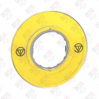 ZBY9121 МАРКИРОВКА ДЛЯ АВАРИЙНОЙ КНОПКИ БЕЗ НАДПИСИ 60ММ 3D