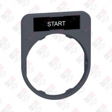 ZBYF2303C0 ДЕРЖАТЕЛЬ МАРКИРОВКИ ЗАПОДЛИЦО "START",C0