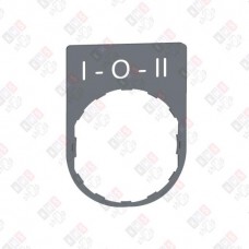 ZBYP2186C0 ДЕРЖАТЕЛЬ МАРКИРОВКИ "О-I-II", C0